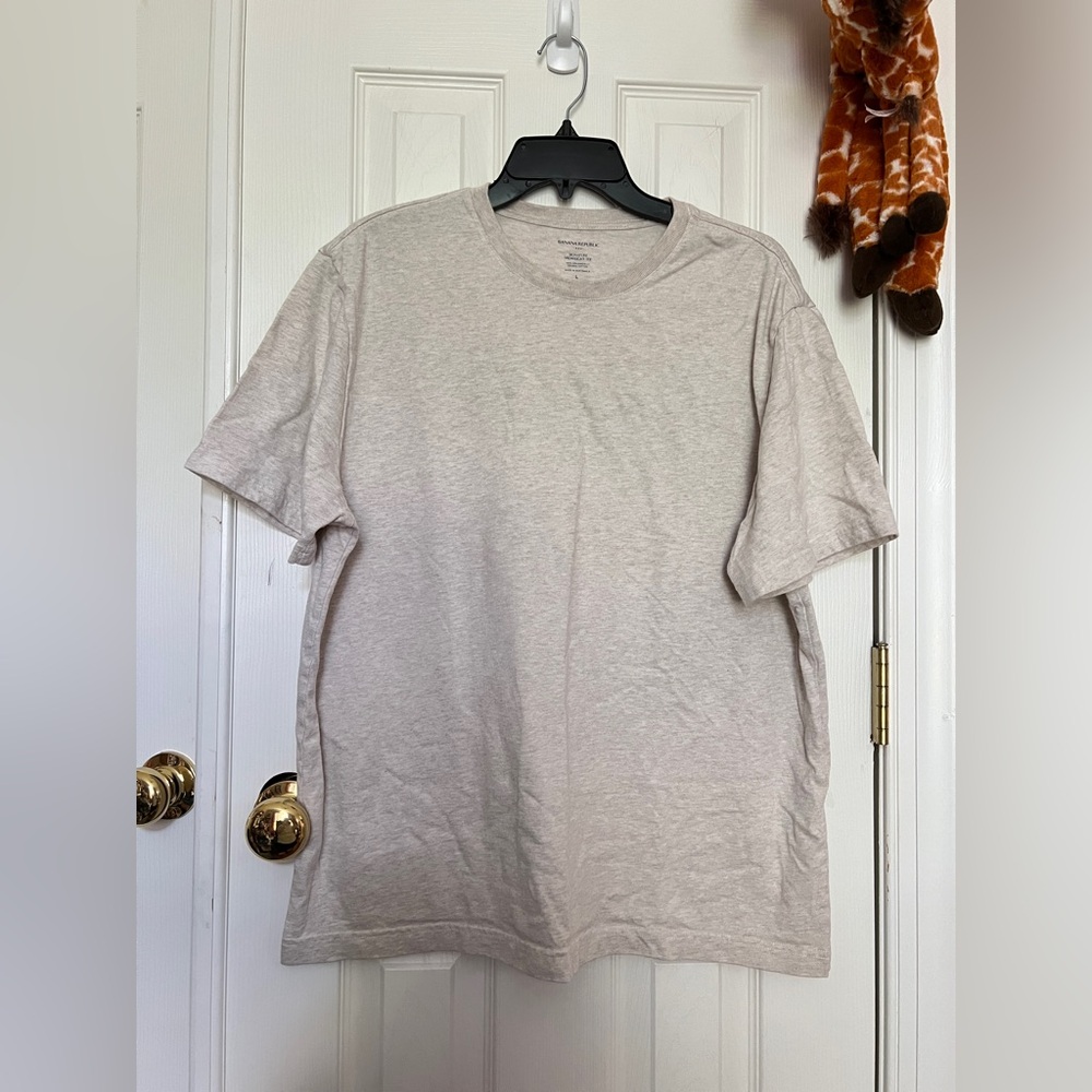 Banana Republic Tan Short Sleeve Tee